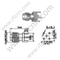 SSMA-Stecker für PCB RF-Anschluss